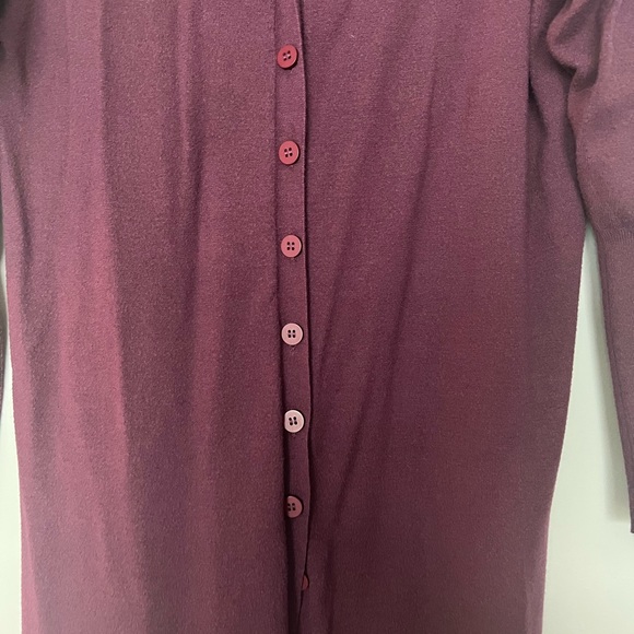 Design Lab Cardigan Sweater Dress - Picture 2 of 4